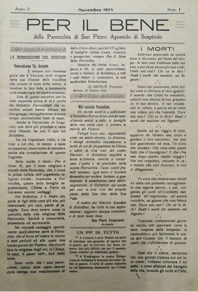 Per il bene 1 1925 - 1 mod